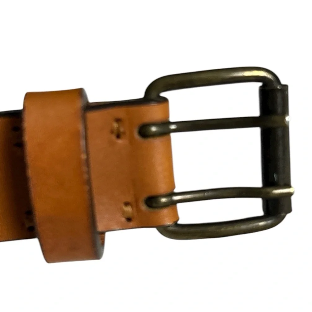 Brooks Brothers Brown Calfskin Belt Size L